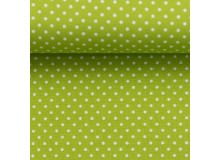 Baumwolle - Pünktchen 2mm lime